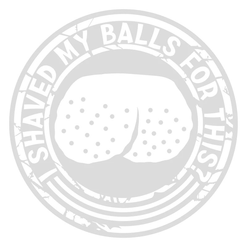I shaved my balls