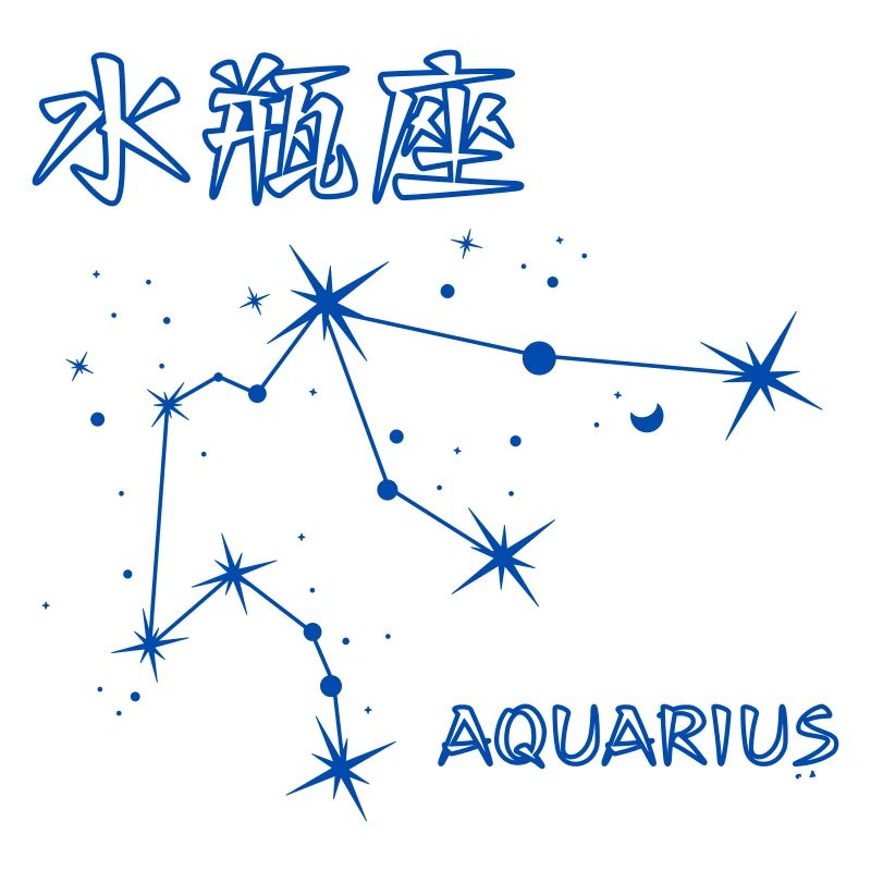 Wassermann Sternzeichen Aquarius Sternbild & Sign