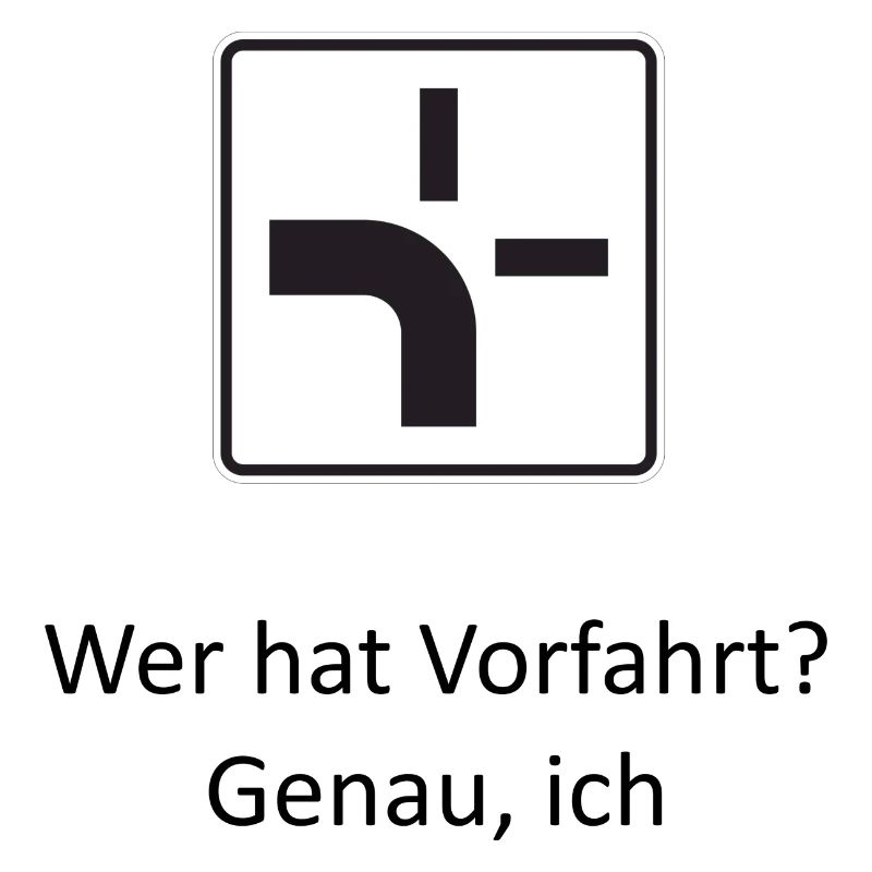 Wer hat Vorfahrt?