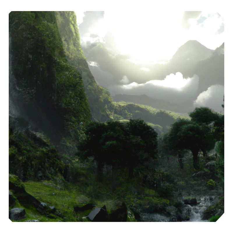 Wunderschöne Berglandschaft