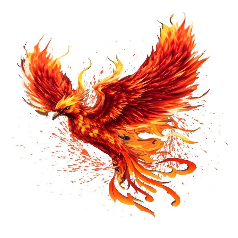 Phoenix Firebird puissance majestueuse Animal