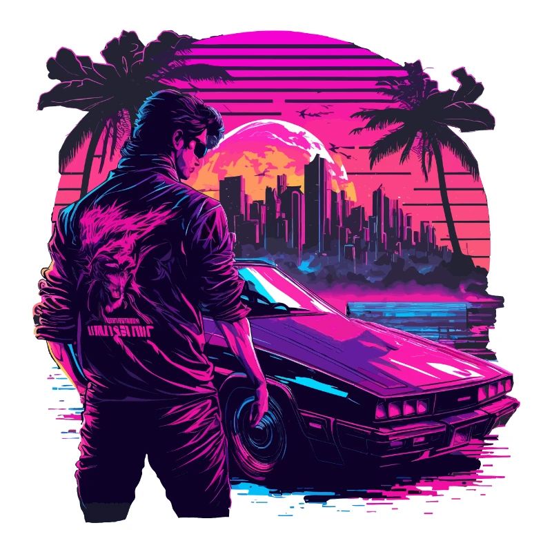 Cool 80s Dude