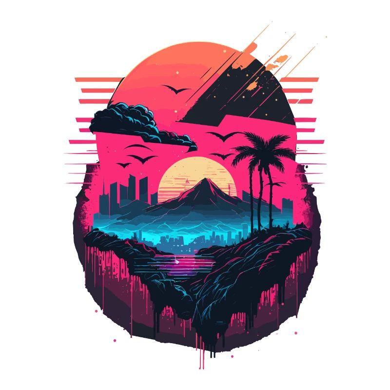 Synthwave Sunset