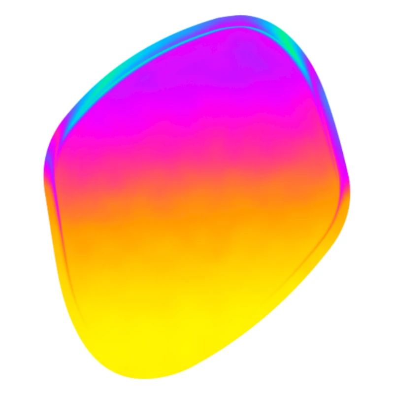 Bunte abstrackte Form