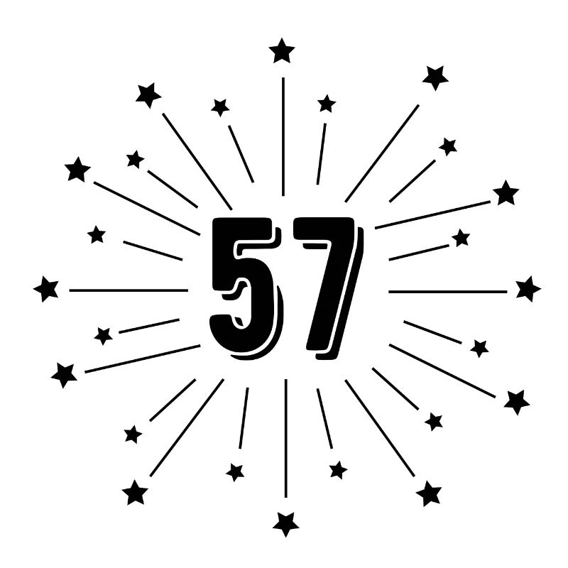 57th Star-Spangled Anniversary - 57th Anniversary Gift
