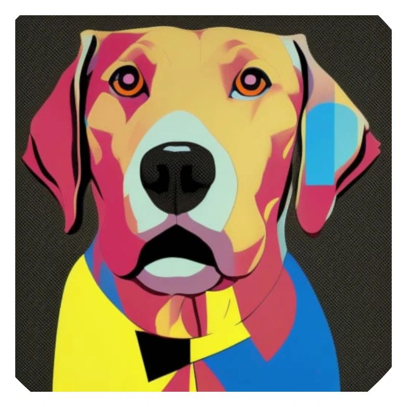 Dackel Pop Art
