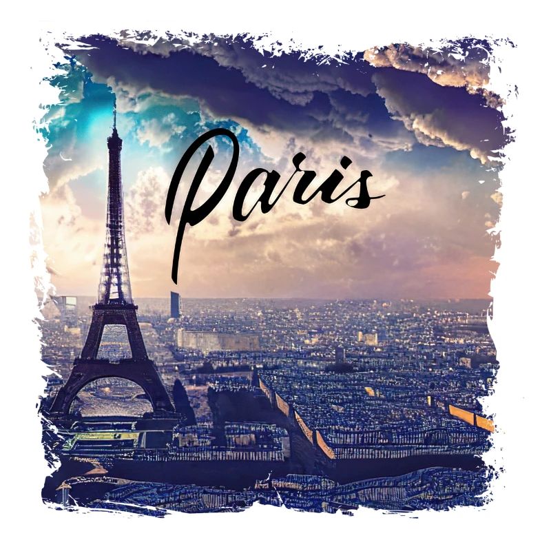 Paris Eiffel Tower Casual Style