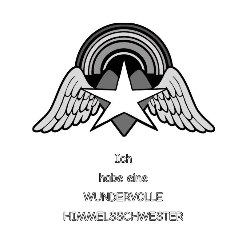 wundervolle Himmelsschwester - BlackNWhite