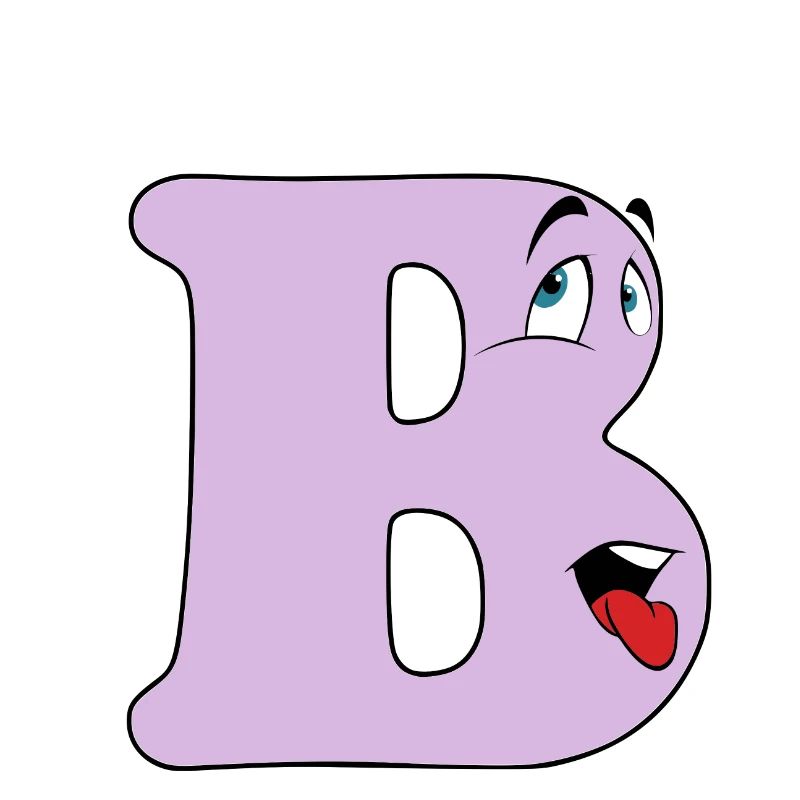 B