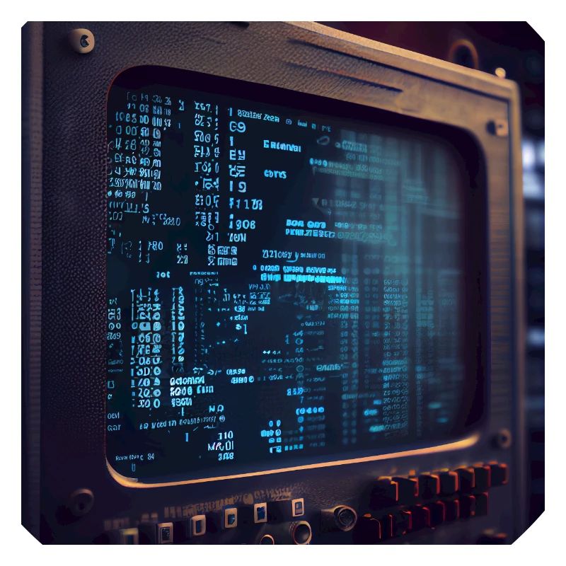 Code on a PC Screen