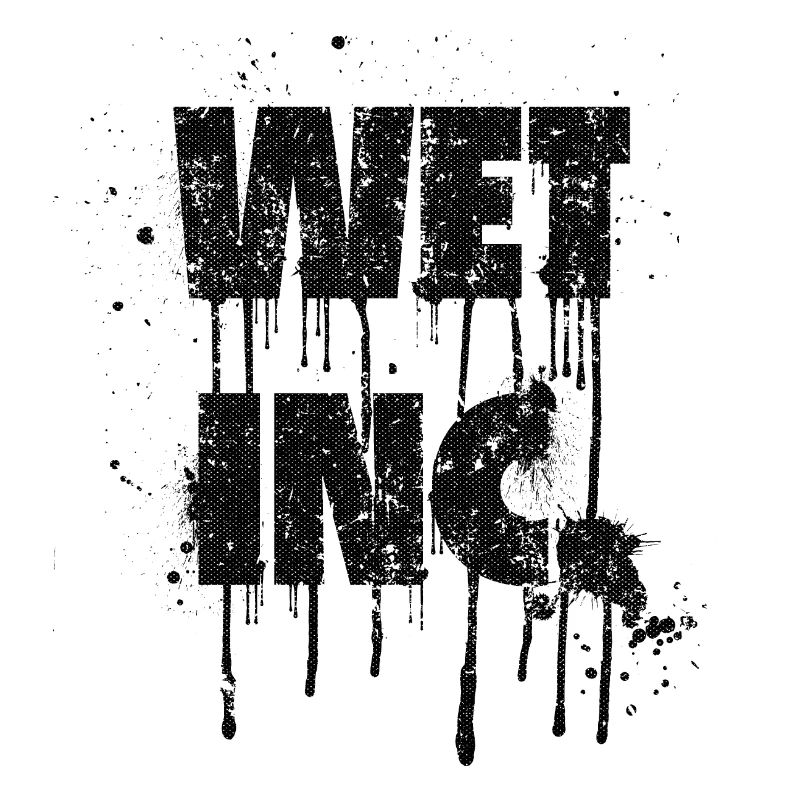 WET INC BLACK GRUNGE