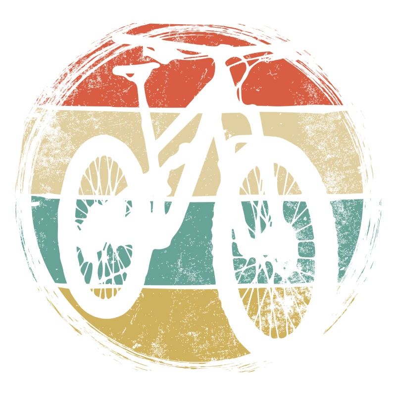 Rayures Décisif Rétro Cycle