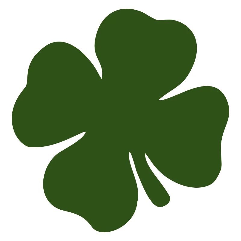 Clover completely green