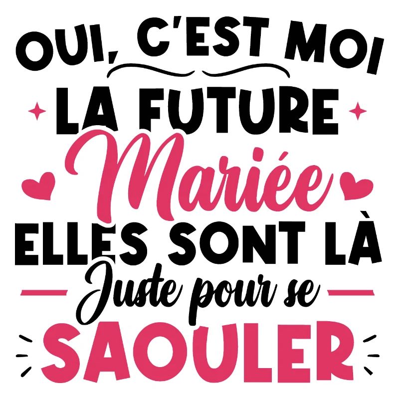 Oui, c'est moi la future mariée