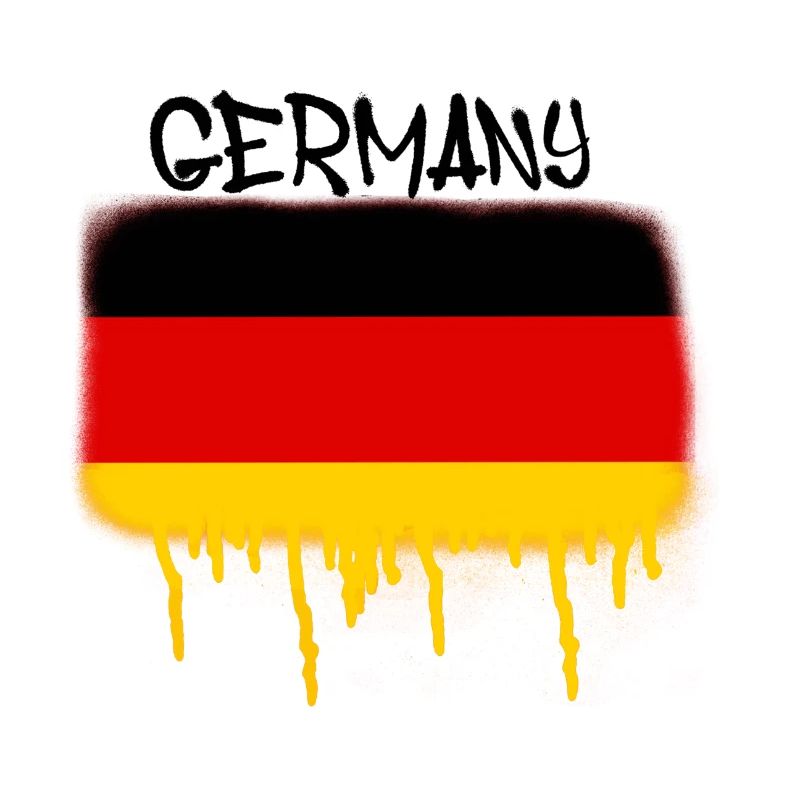 Germany,Germany,Flag,Graffiti