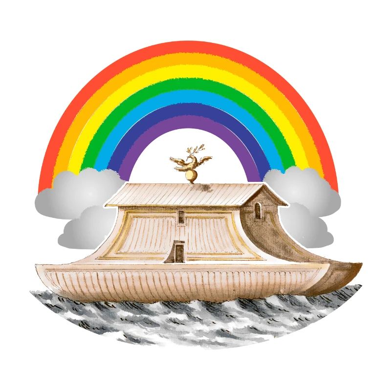 Regenbogenflut Arche Noah