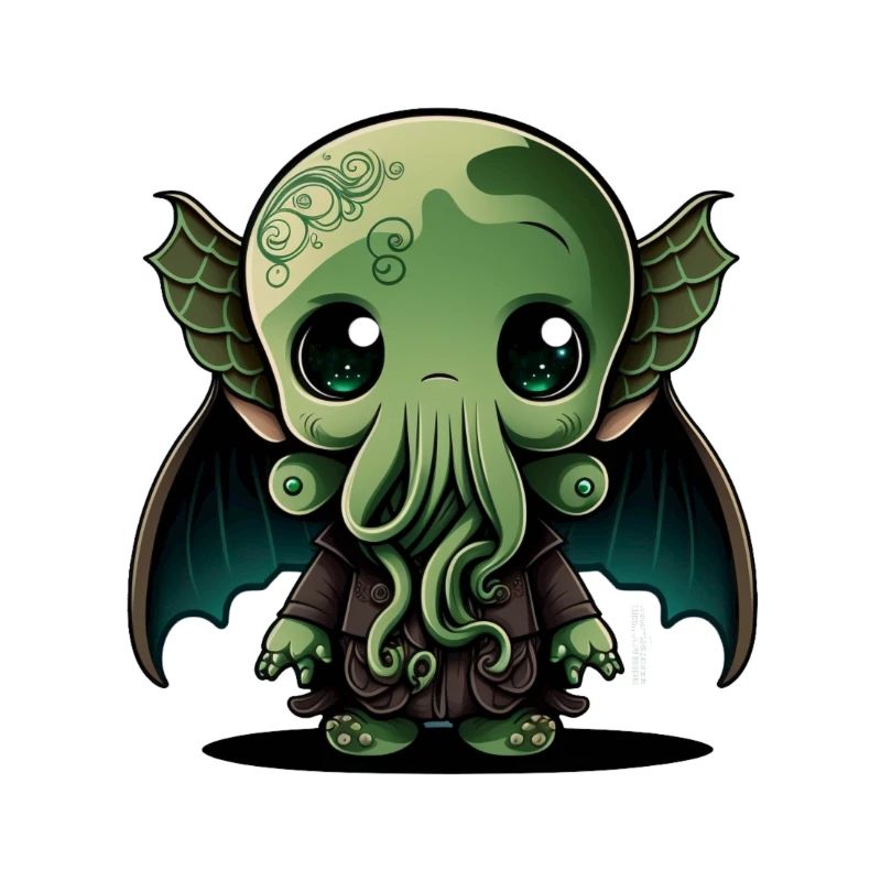 Un bébé mignon Cthulhu