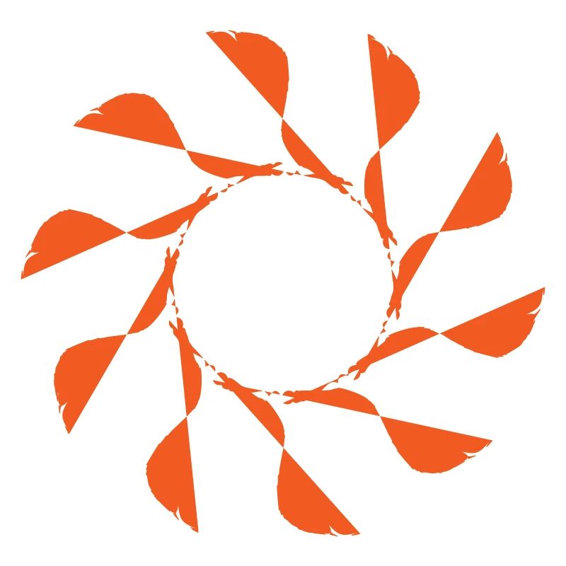 Windmill, Flower, Random Pattern, Vectorgraphic