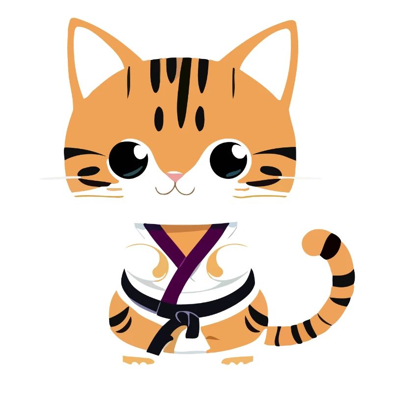 Chatons de karaté