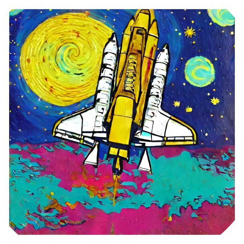 Space Shuttle Van Gogh