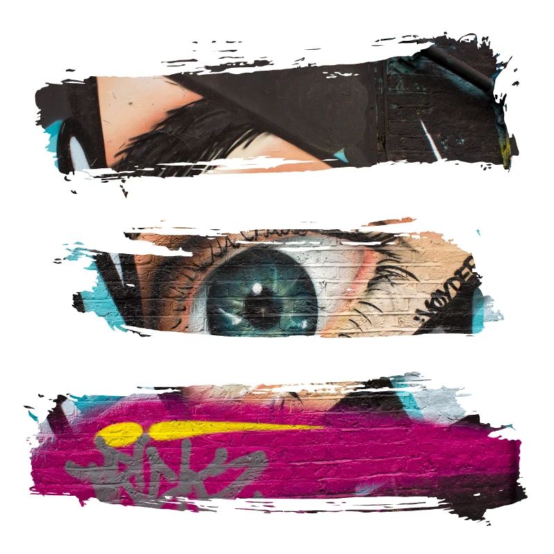 Graffiti style Splash hip hop colors painter color