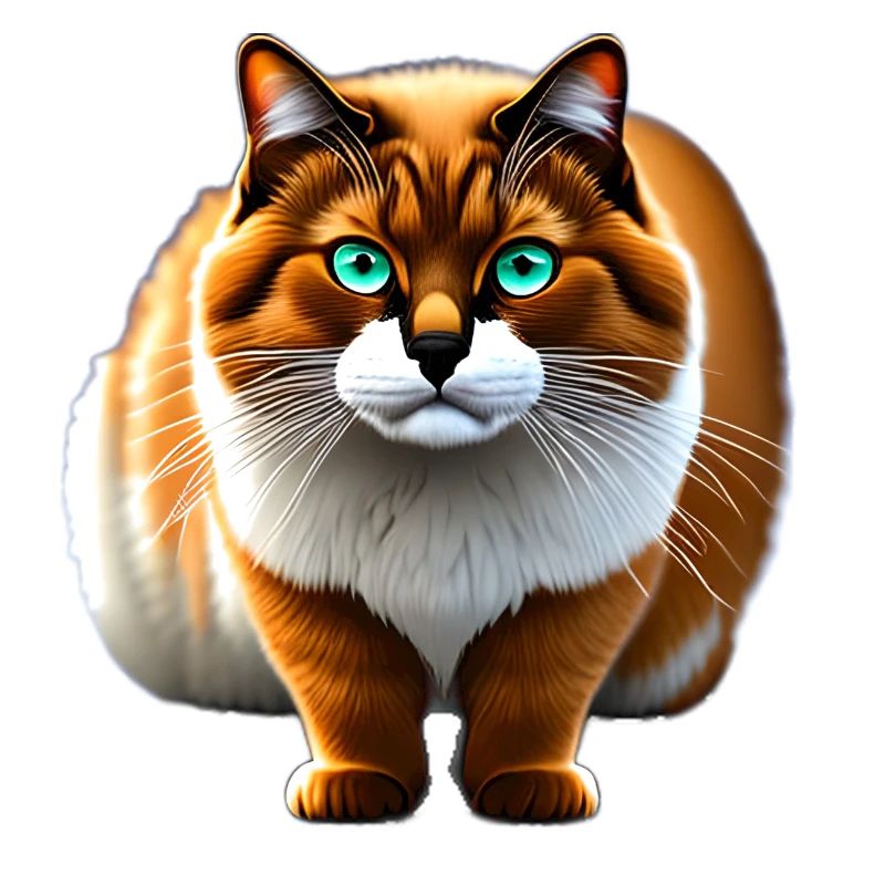 Furry Cat With Deep Eyes