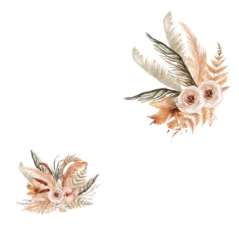 La mariée floral