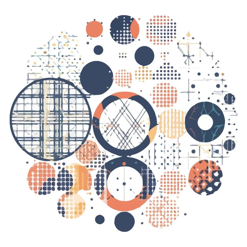 Vintage geometric pattern