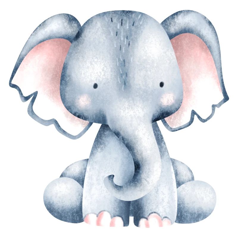 Mignon petit éléphant
