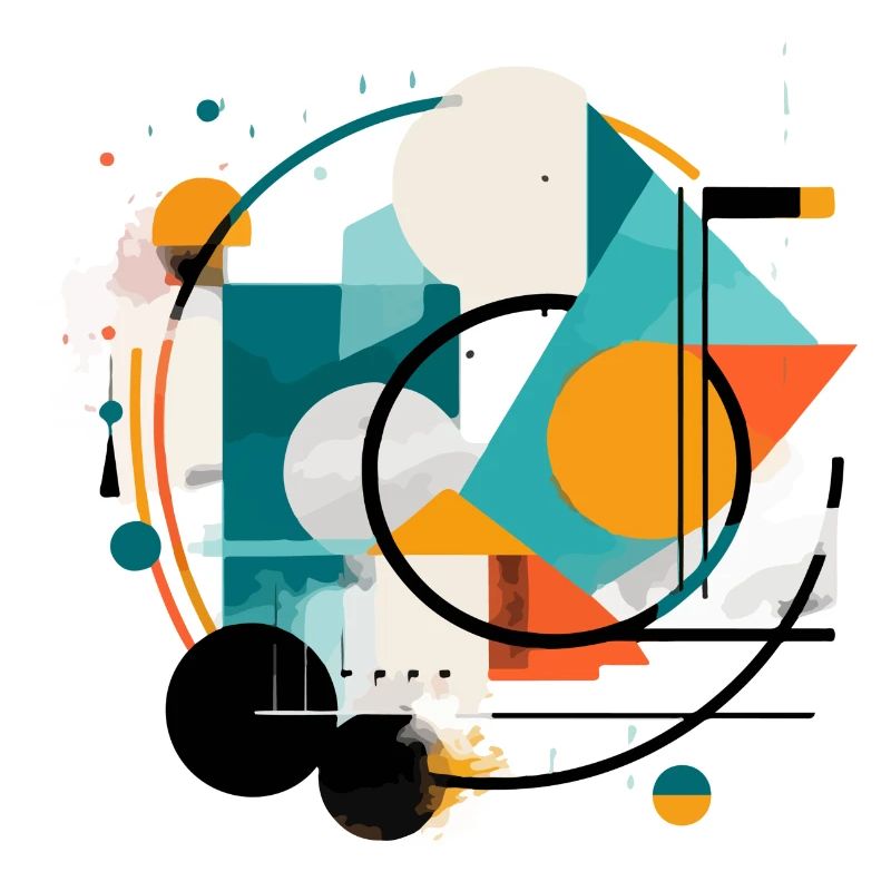 Abstract geometric design