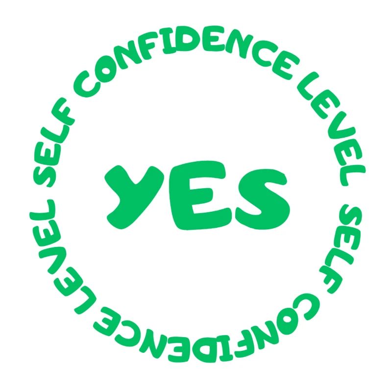 Niveau de confiance en soi OUI vert
