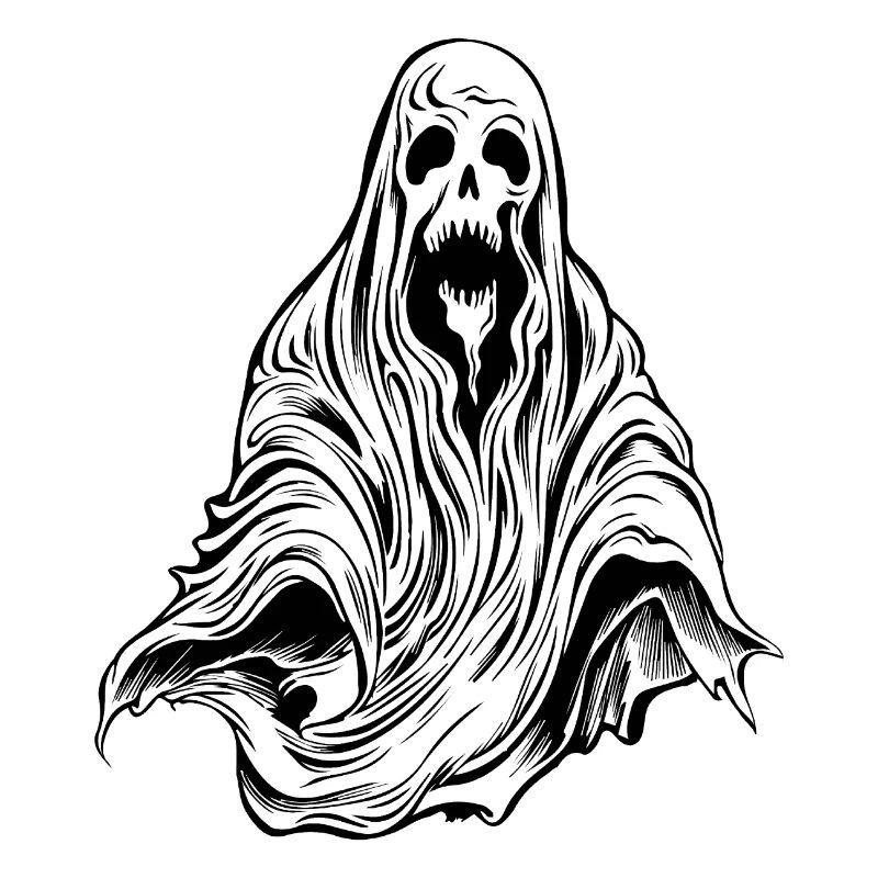 Ghost Ghosts Witching Hour Halloween