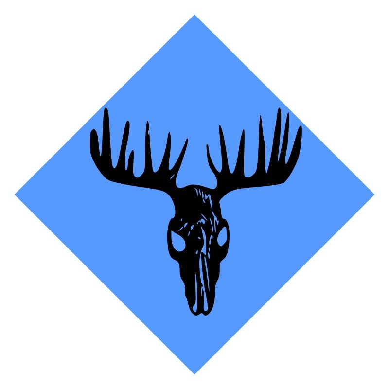 Elch-Schädel