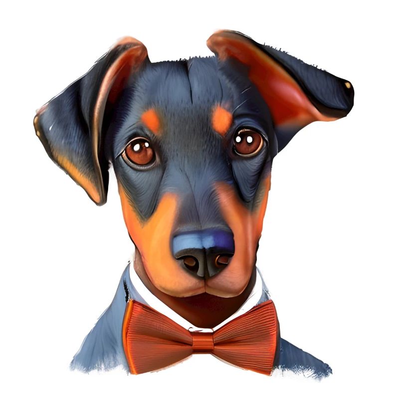 Dobermann Dobermannwelpe Hund Dobermanntrainer