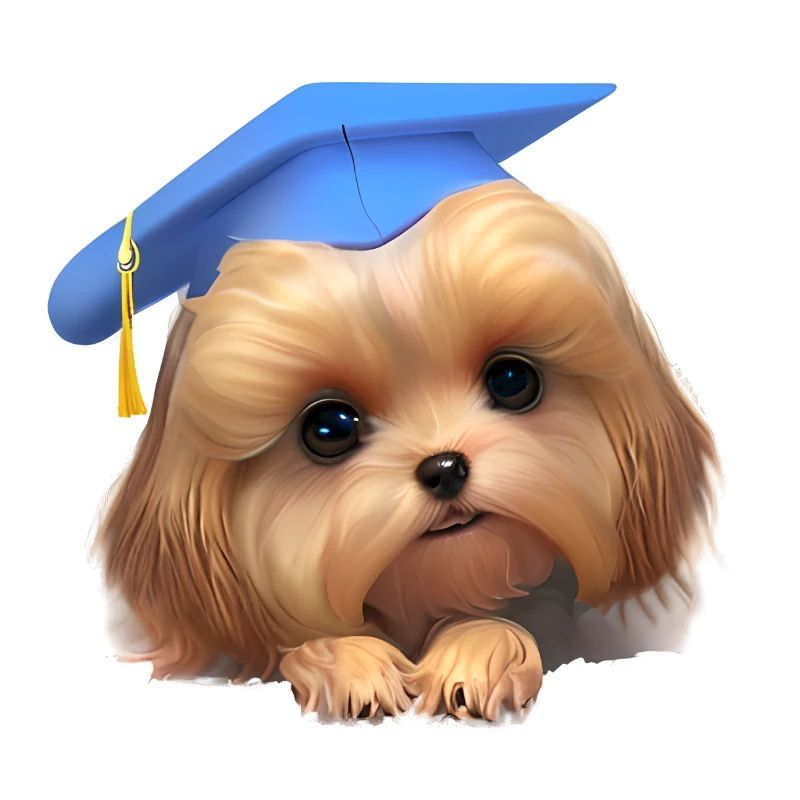 Bachelor Hunde Schulabschluss Terrier Studium