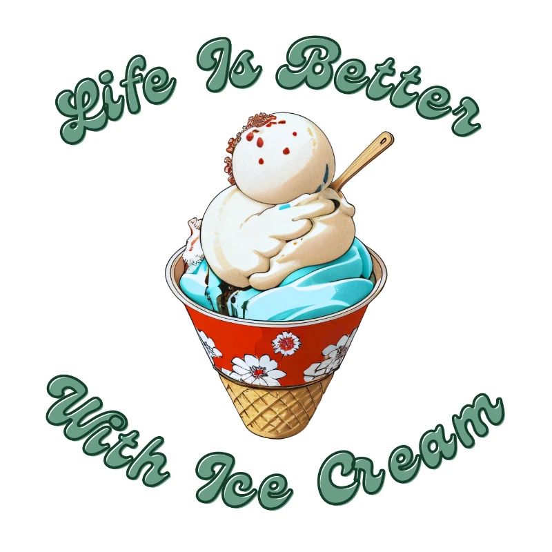 Mit Eis ist das Leben besser