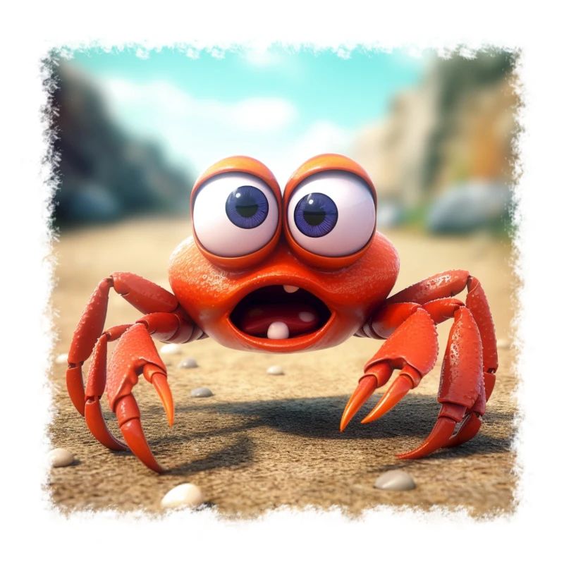 crazy crab