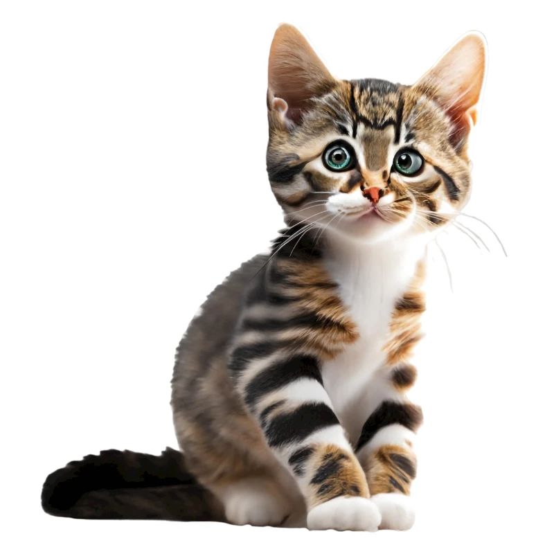 Cute young cat