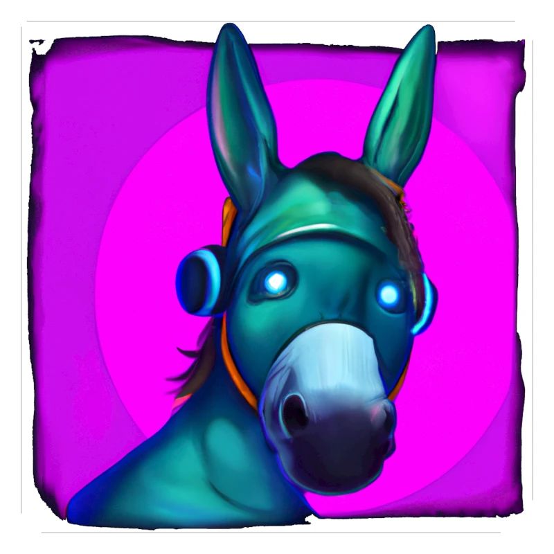 Synthwave Donkey