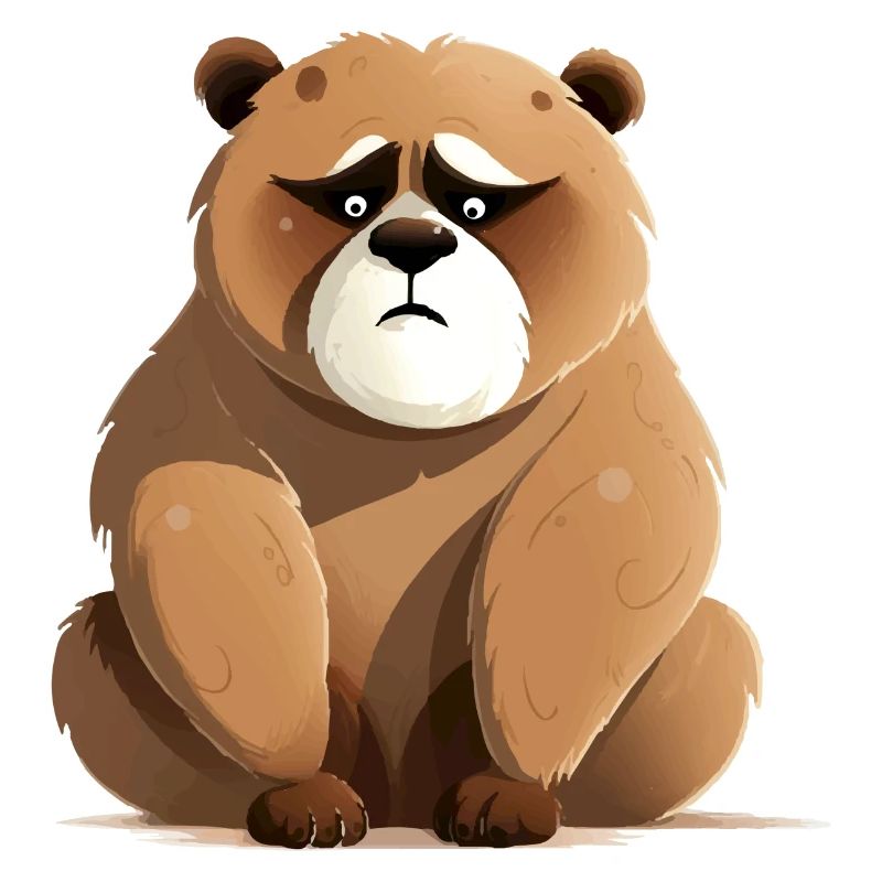 Bibi der mürrische Bär