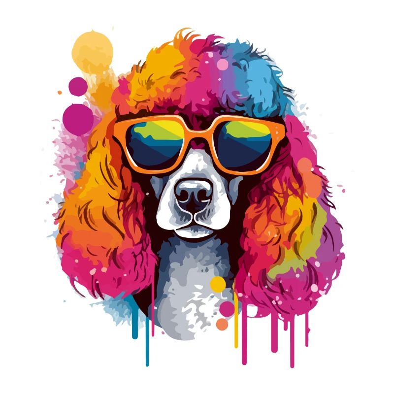 Milo the bespectacled cocker spaniel