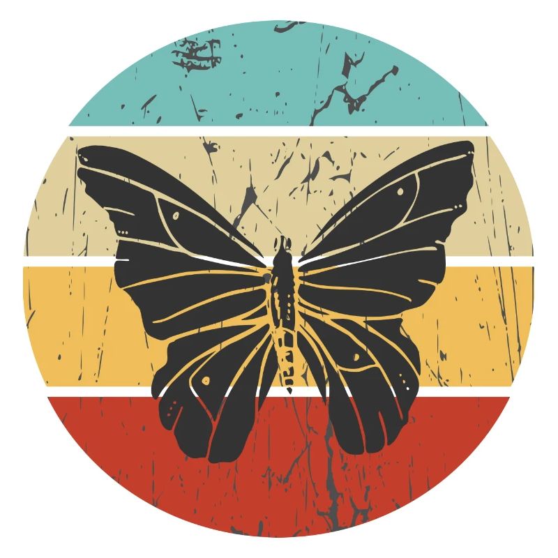 Conception de papillon Vinntage