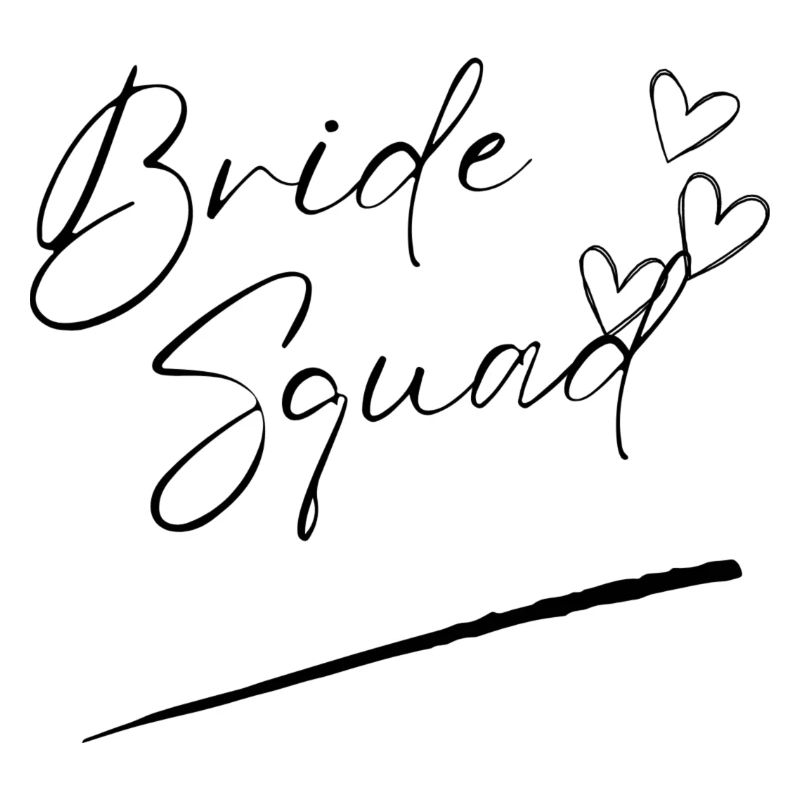 Bride Squad (schwarz)