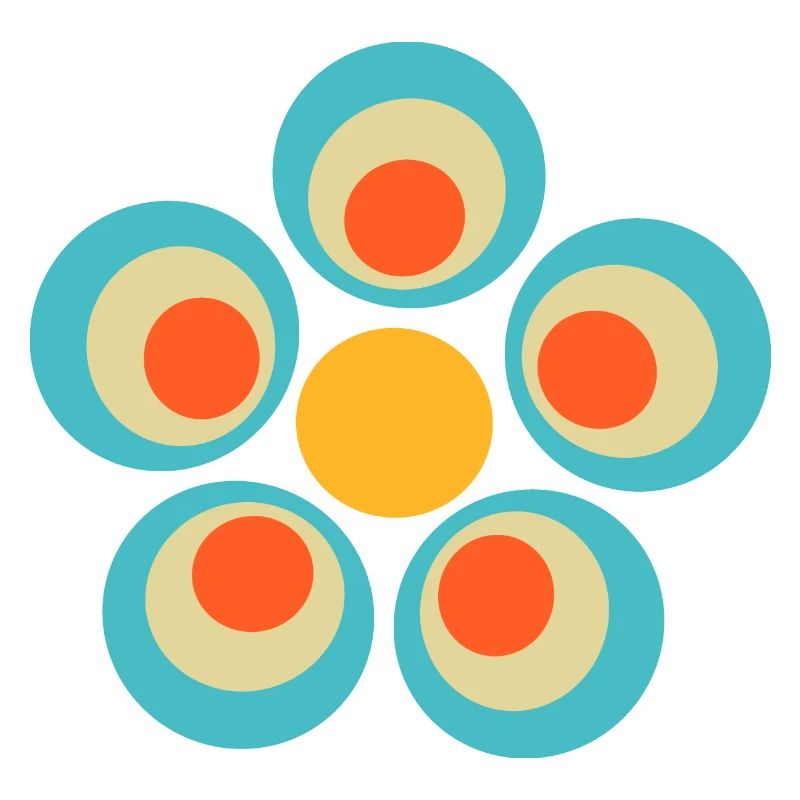 70s Flower Pattern