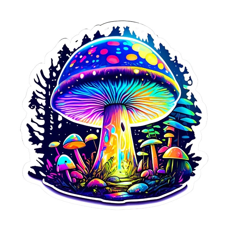 Champignon dans la forêt