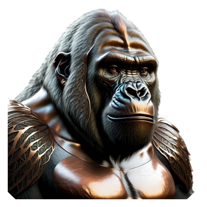 Le gorille de bronze