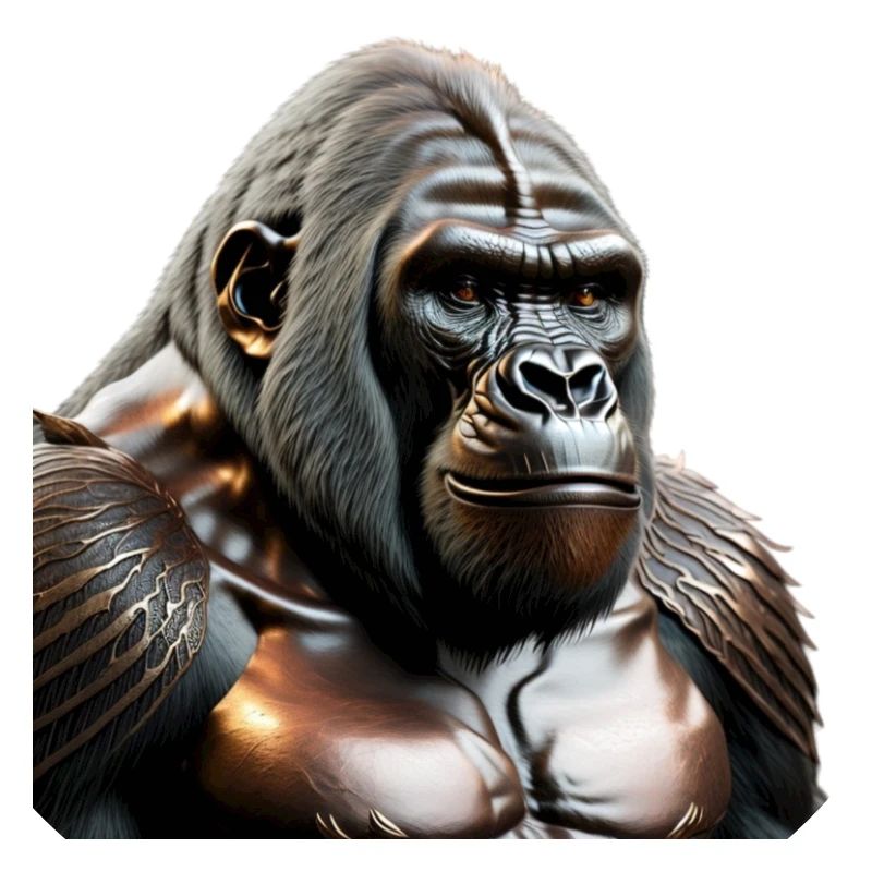 Le gorille de bronze