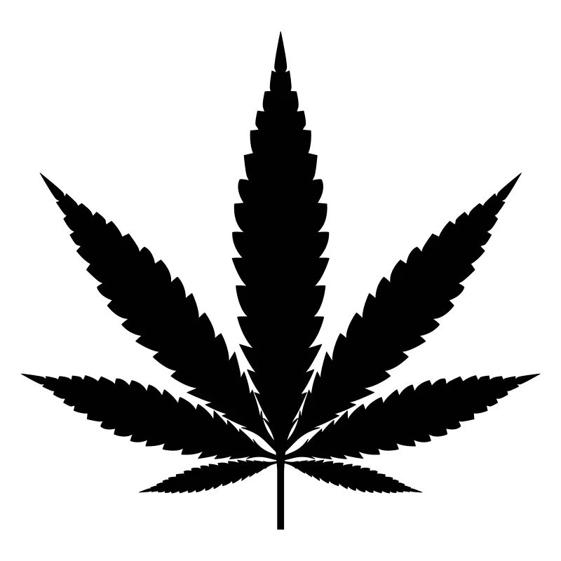 Marihuana Blatt