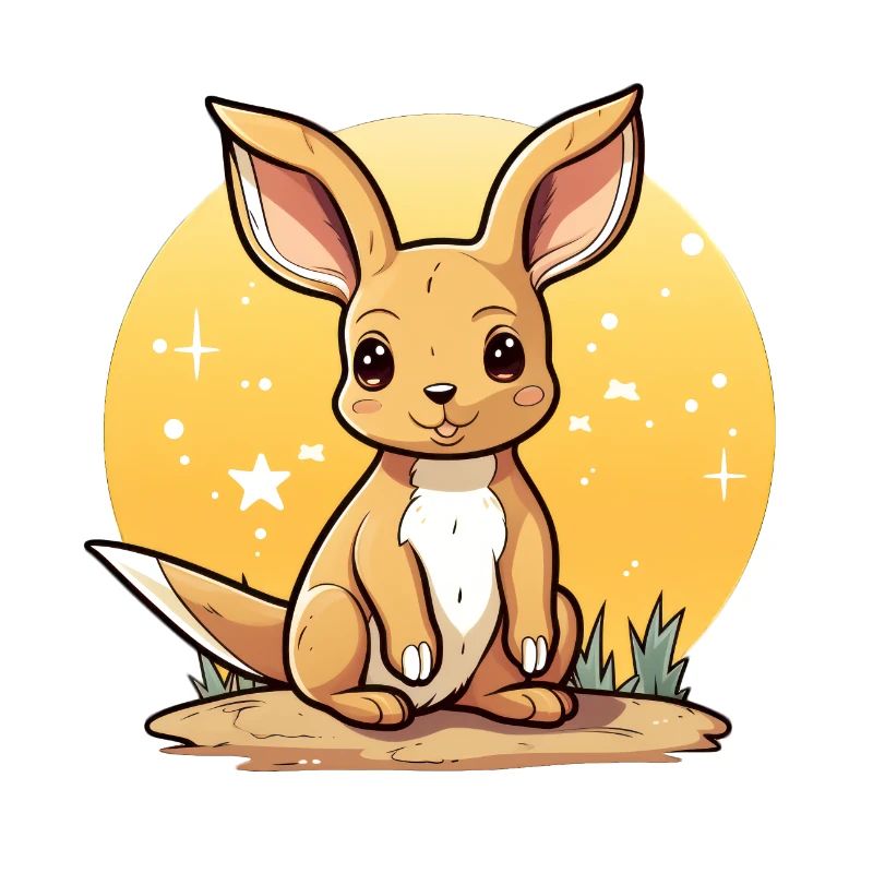 Kangaroo Kawaii