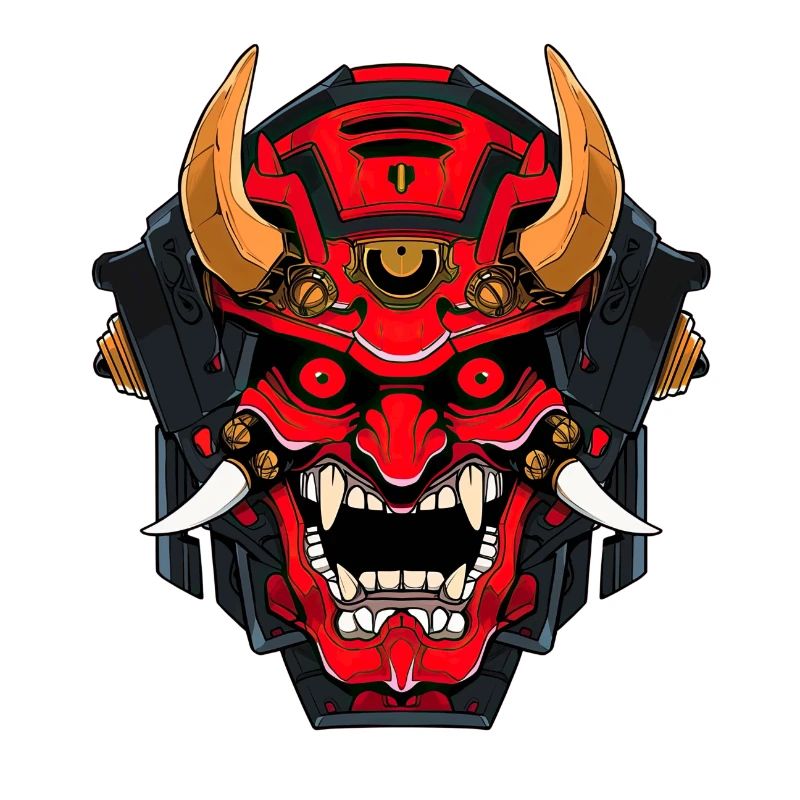 Cyborg Dämon Samurai